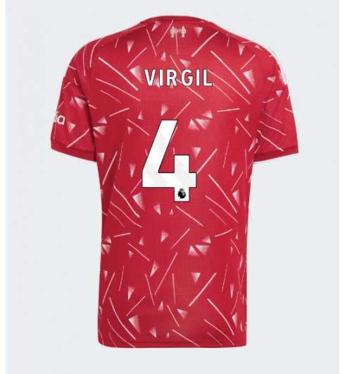 Liverpool Virgil van Dijk #4 Hjemmedrakt 2026-27 Korte ermer Liverpool Virgil van Dijk #4 Hjemmedrakt 2026-27 Korte ermer
